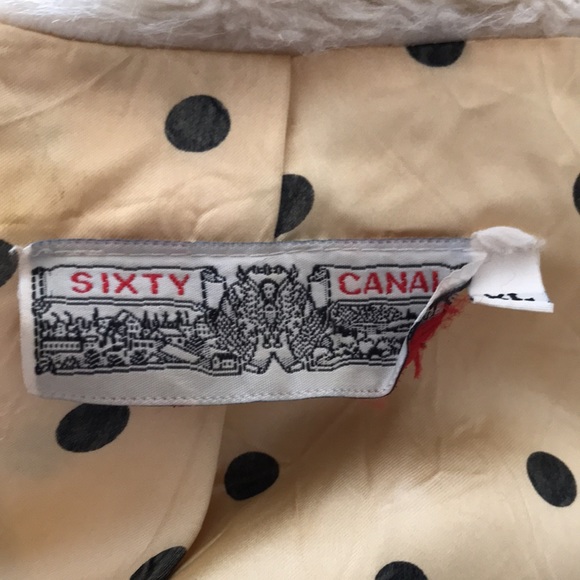 Vintage Inspired Faux Fur Sixty Canal Jacket - XL - Picture 4 of 7